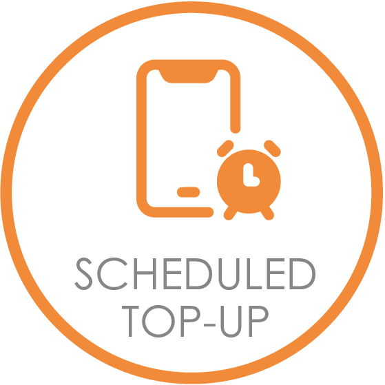 Scheduled top-up